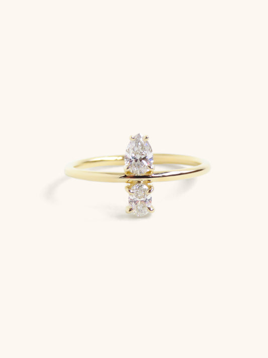 Pear & Oval Ring