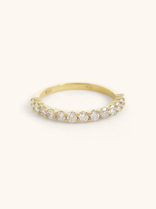 Diamond Half Eternity Ring (0.65ct Total)