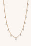 Graduating Nude Diamond Necklace