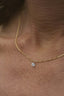 Solitaire Nude Diamond Necklace