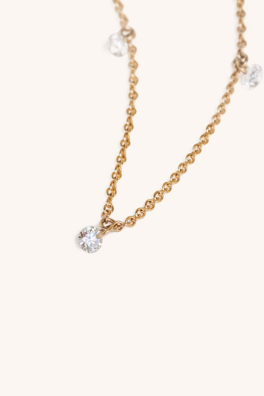 Nude Diamond Bracelet (5 Stone)