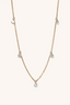 Nude Diamond Necklace (5 stone)