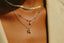 Lab-grown Diamond Initial Necklace