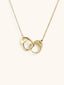 Gold Handcuff Necklace