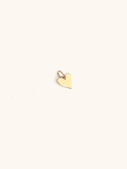 Heart Of Gold Charm